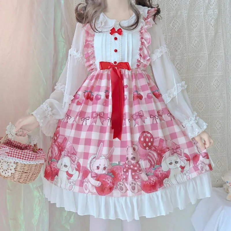 Sunday Specials – Shop & Save Plaid Baby Bun Dress