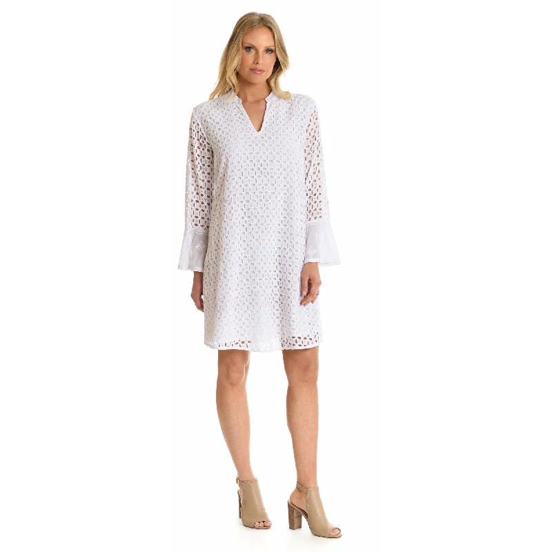 Women's Tailored Outfit Jeena White Dress