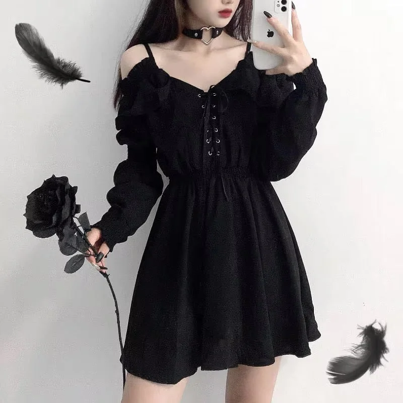 Premium Pieces At Prices You'Ll Love Slouchy Goth Dress