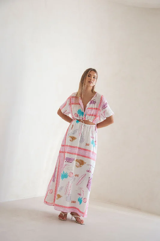 Sleek Style Discounts Zion Dress - Surfing Scarf