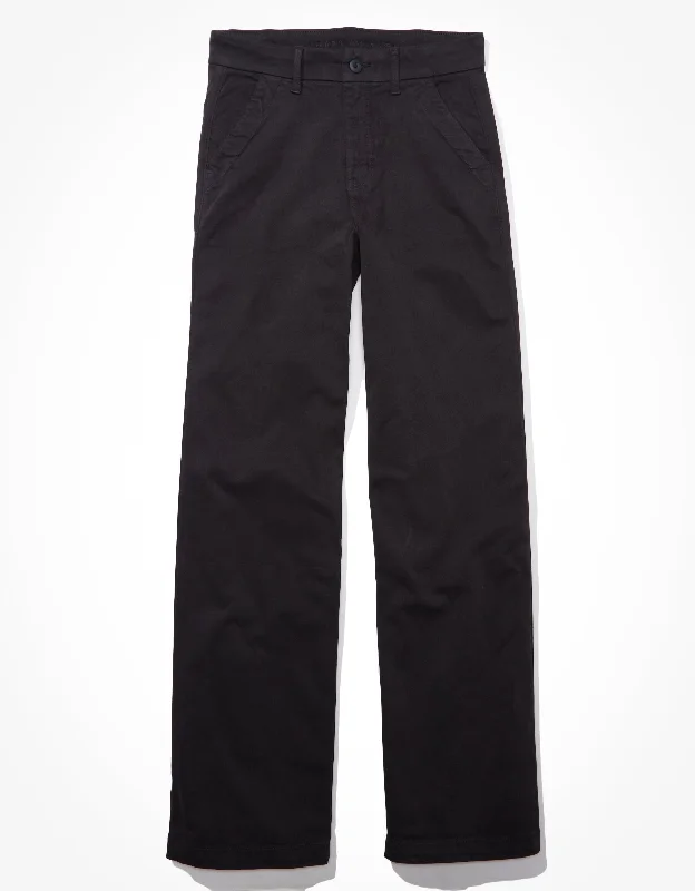 Women's Transitional Apparel Dreamy Aesthetic AE Stretch Twill Super High-Waisted Baggy Wide-Leg Trouser Women's Transitional Apparel Dreamy Aesthetic AE Stretch Twill Super High-Waisted Baggy Wide-Leg Trouser