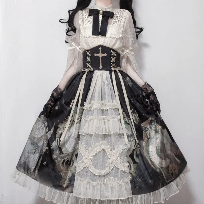 Limited Styles Dark Wonderland Dress Set