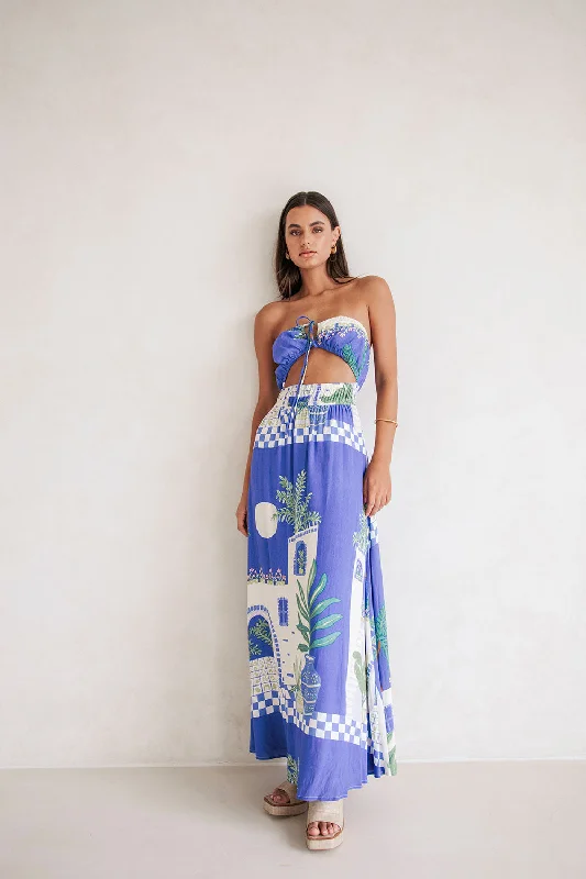 Women Fashion Ellsley Dress - Vista Blue