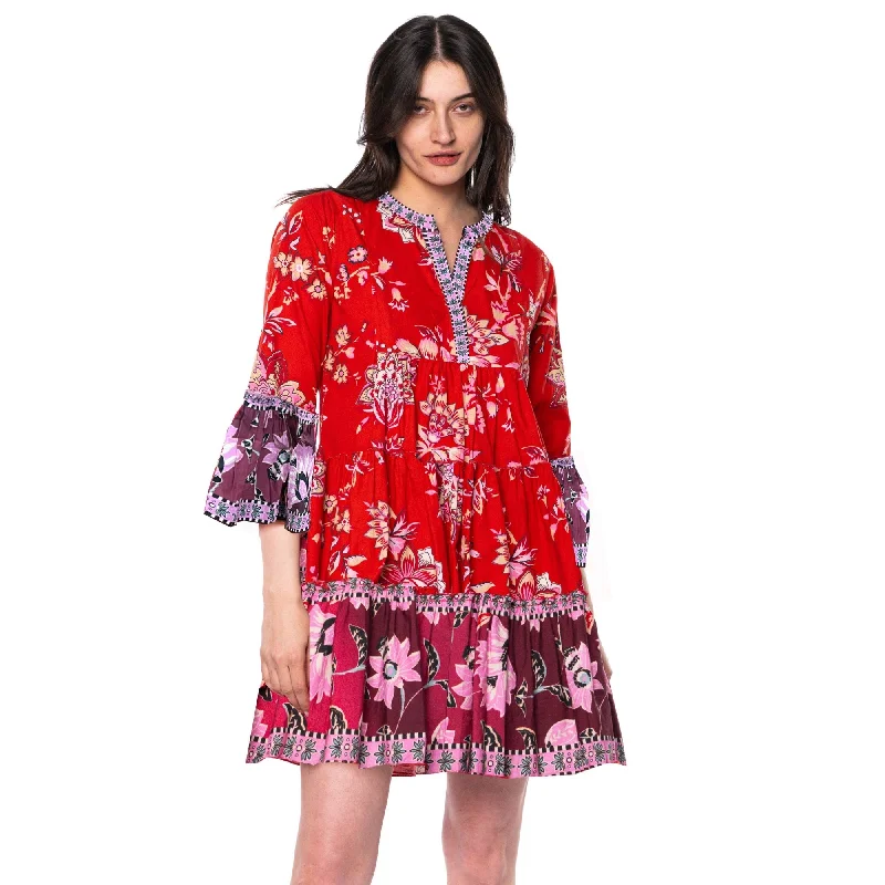 Style Your Wardrobe Harissa Scarlet Dress