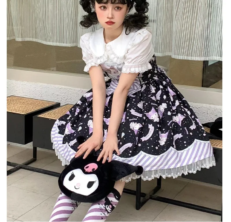 Fashion Sale Live Now – Upgrade Your Style For Less Confession Ballon~Sanrio Pudding Dog Print Kawaii Lolita Jumper Dress Fashion Sale Live Now – Upgrade Your Style For Less Confession Ballon~Sanrio Pudding Dog Print Kawaii Lolita Jumper Dress