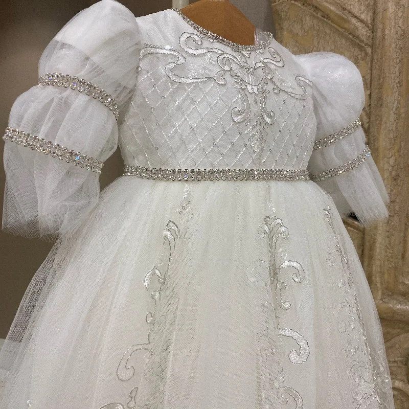Formal Garments For Women First Order Discount Piccolo Bacio Christening Gown