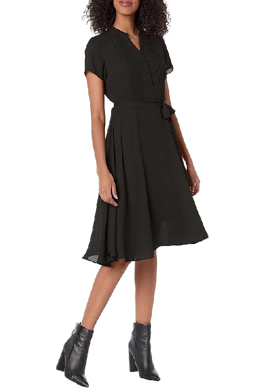 Women's Casual Apparel For Weekends Bold Prints Casual Chic 14 - nanette lepore black midi dress