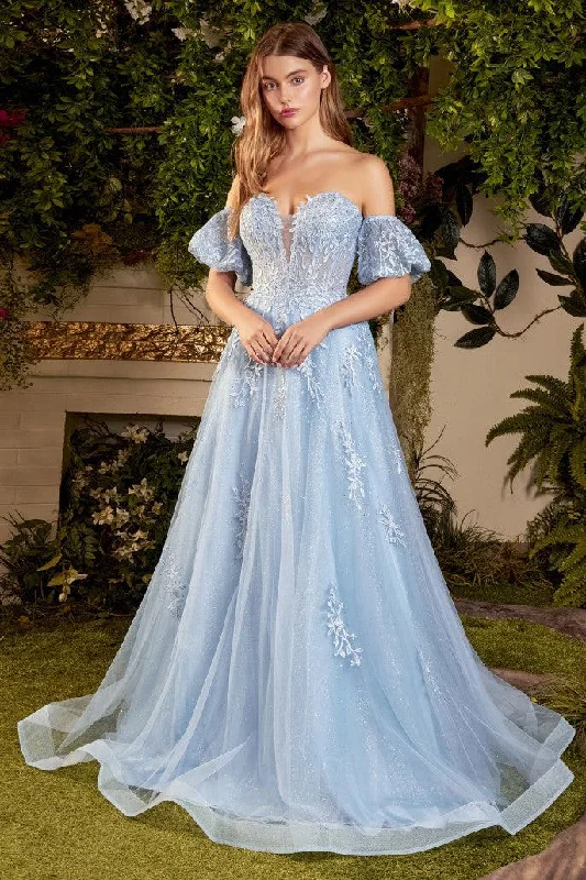 Women's Transitional Clothes Trendsetting Threads Andrea & Leo A1046 Long Off Shoulder Formal Prom Dress Women's Transitional Clothes Trendsetting Threads Andrea & Leo A1046 Long Off Shoulder Formal Prom Dress