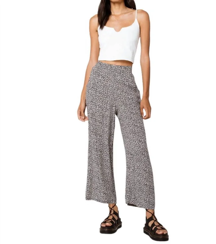 Women's Formal Event Outfit Exclusive Sale Cut Through Wide Leg Printed Pants In Multicolor Women's Formal Event Outfit Exclusive Sale Cut Through Wide Leg Printed Pants In Multicolor