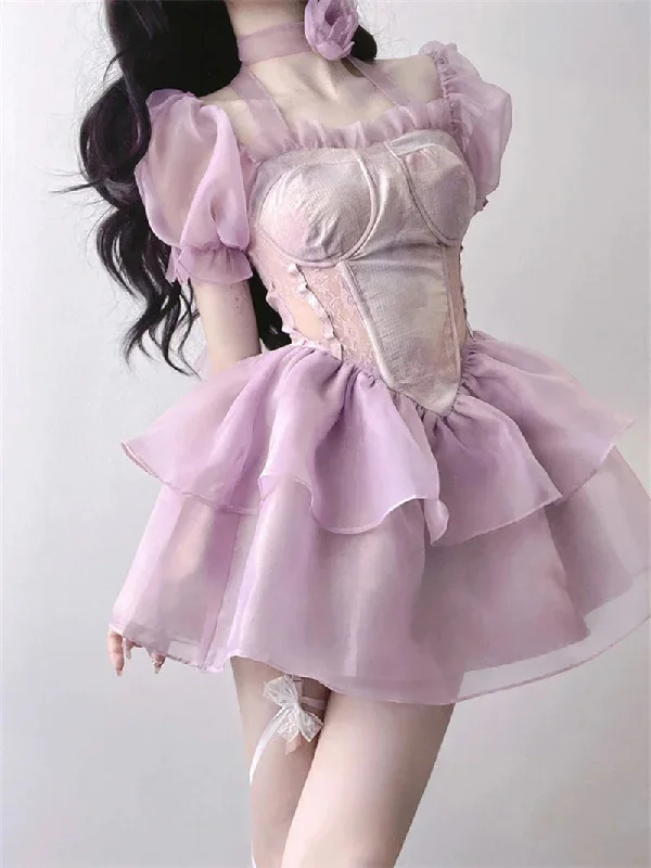 Refresh Your Wardrobe With Exclusive Discounts Purple Ethereal Fairy Dress