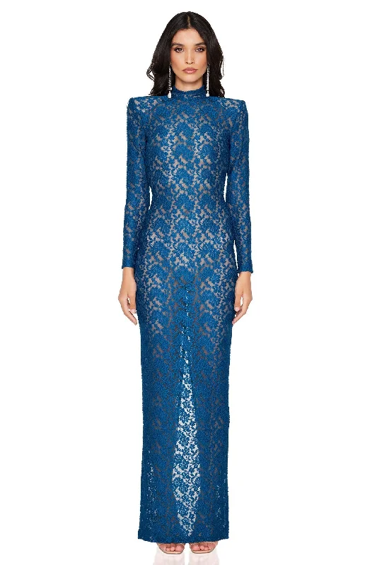 Women's Athletic Outfit Playful Elegance Roxana LS Gown