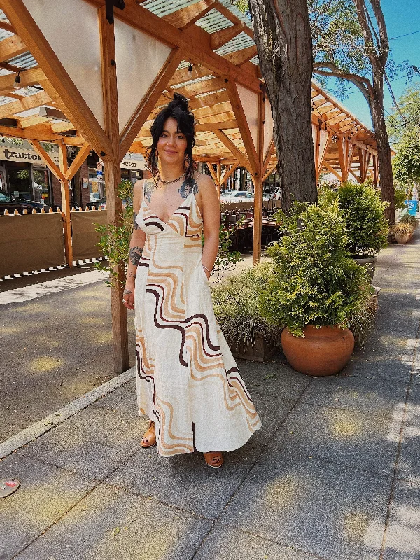 Women's Festive Attire Soft Textures Callie Maxi Dress