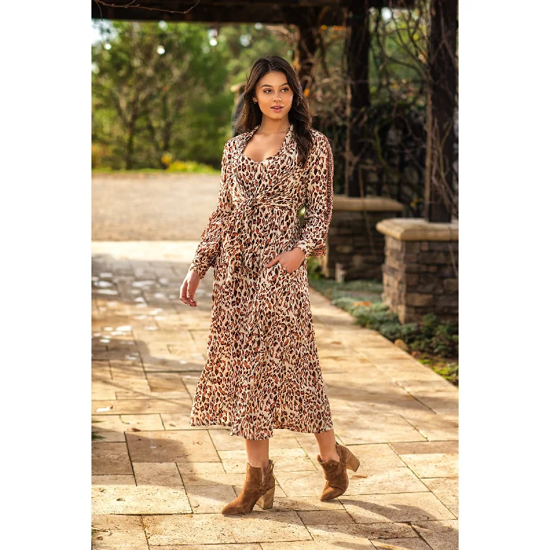 Glamorous Fashion Offers Tayla Leopard Dress