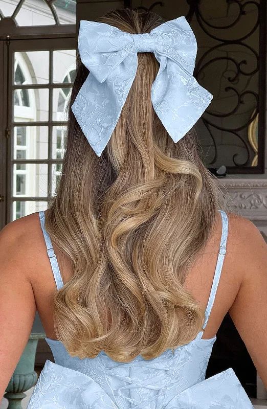 Women's Vintage Clothes Fashion Forward Style Elsa Bow - Blue