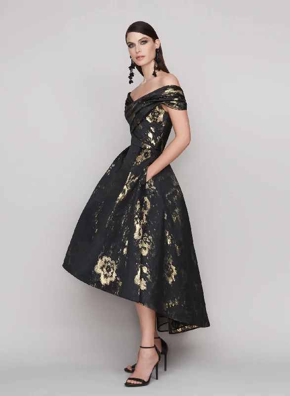 Sustainable Women's Clothing Lighten Up With Nordic Styles High Low Midi Dress