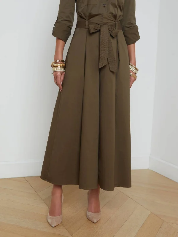 Women's Clothing For Everyday Wear Dreamy Draping Lowen Pant In Pine