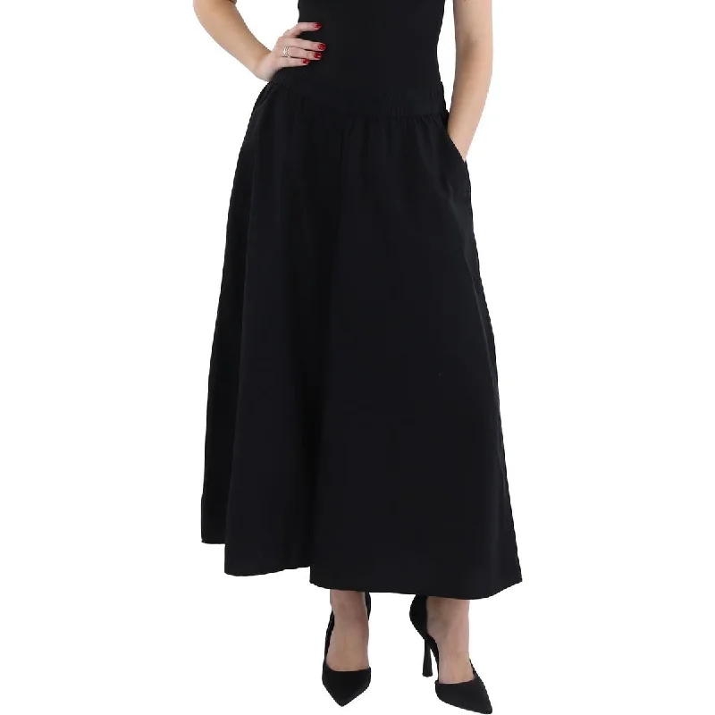 Women's Stylish Vacation Attire Limited Time Offers Petites Womens Cropped Wide Leg Cropped Pants Women's Stylish Vacation Attire Limited Time Offers Petites Womens Cropped Wide Leg Cropped Pants