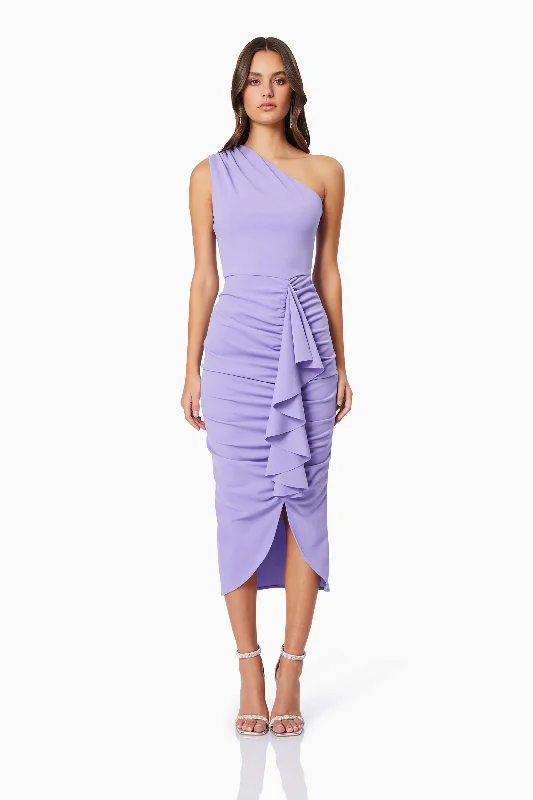 Timeless Women's Clothes Parisian Effortless Chic Style JADE MIDI DRESS