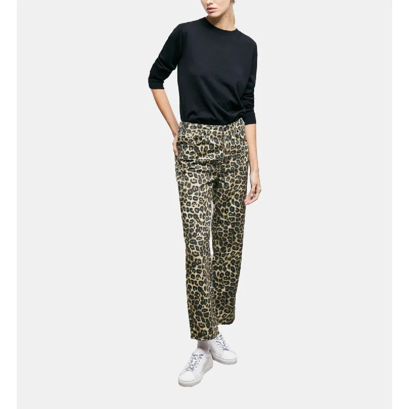 Women's Clothing For Travel Big Savings On Rustic Countryside Styles Printed Straight-cut Jeans Women's Clothing For Travel Big Savings On Rustic Countryside Styles Printed Straight-cut Jeans
