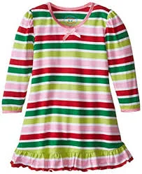 Women's Fashion-Forward Apparel Exquisite Women's Wear Sale Holiday Stripe Nightgown