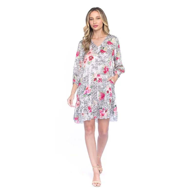 Contemporary Women's Clothing Krisha Ikat Dress