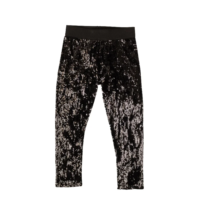 Charming Women's Garments Chic & Cozy Apparel JUNYA WATANABE Sequin Embellished Leggings - Black