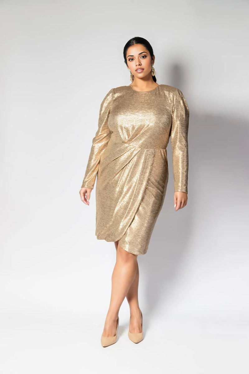 Chic Clothing For Women Florence Dress Rose Gold