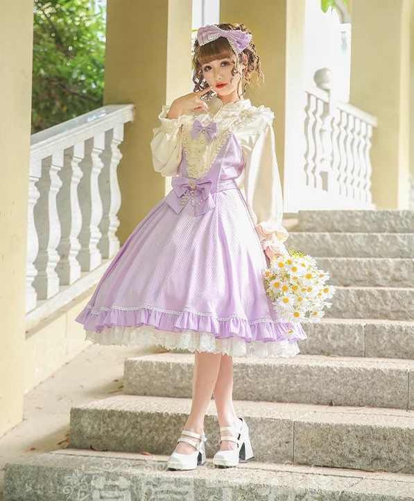 Iconic Styles, Incredible Discounts Strawberry Witch~Midsummer Star~Silver Foil Printing Lolita OP Dress