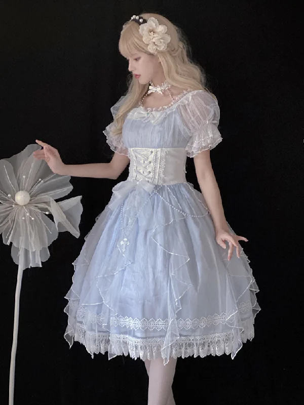 Your Perfect Deal Is Just A Click Away Your Princess~Mermaid Princess~ Lolita Short Sleeve OP Dress