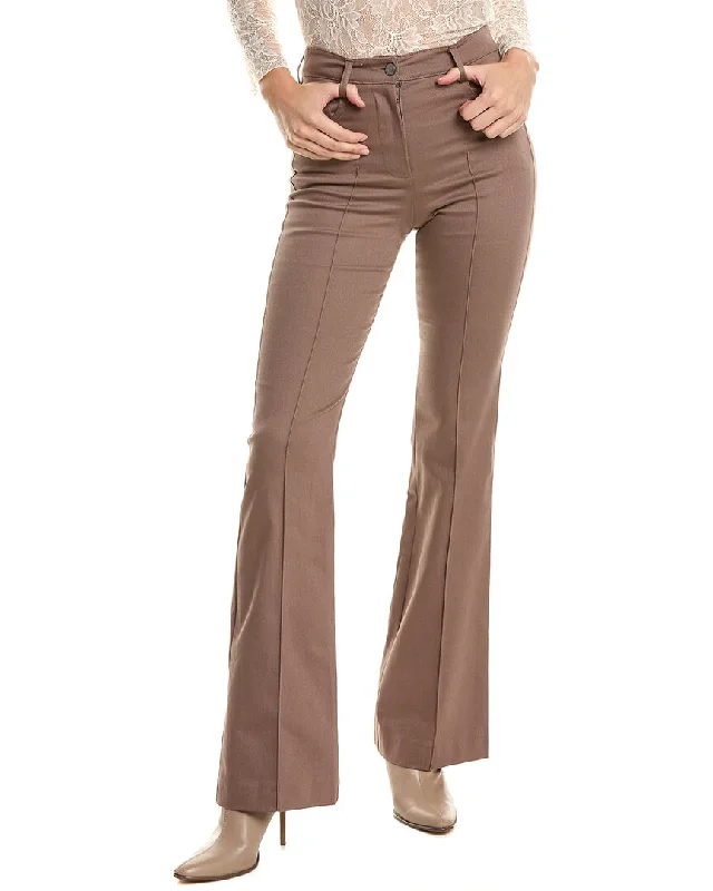 Women's Plus-Size Apparel Timeless Elegance Reiss Florence High Rise Flared Trouser