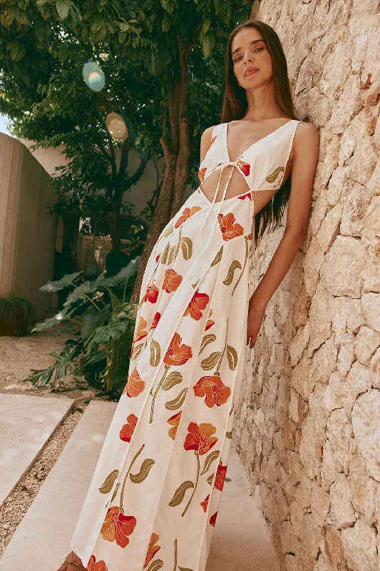 Luxury Women's Clothes Eliska Dress - Poppy
