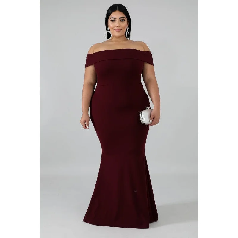 Women's Vintage-Inspired Clothing Chic Style, Always In Vogue FLARE TAIL GOWN