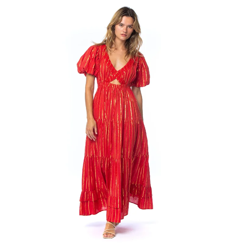 Hot Styles Mahila x Tolani: Beckie Scarlet Dress