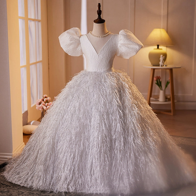Women's Stylish Professional Garments Fashion Sale Elegant Baby Girl Flower Girl Dress Toddler Ball Gowns