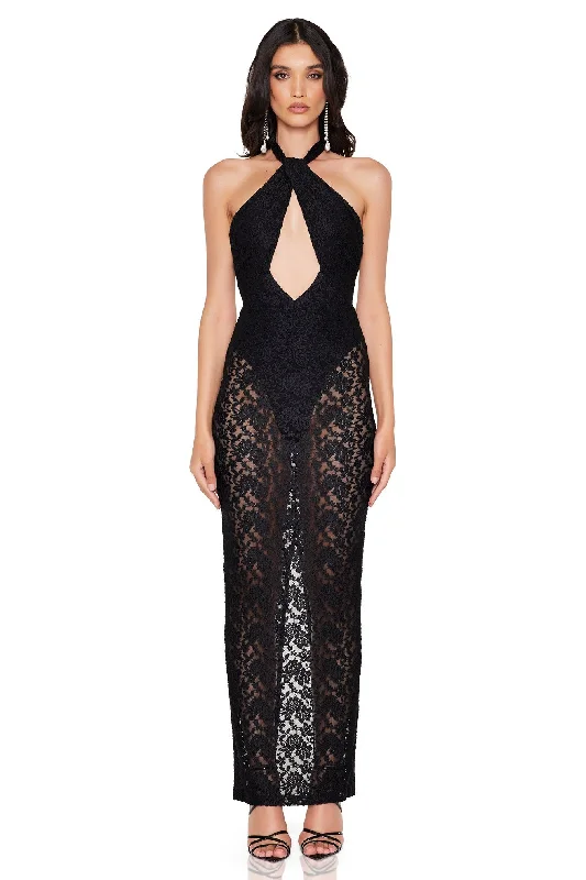 Chic Women's Attire Celebrate With Big Savings Roxana Halter Gown