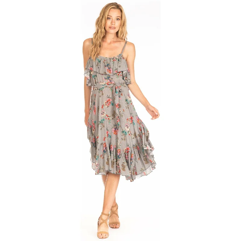 Sustainable Women's Clothing Deja Gravel Dress