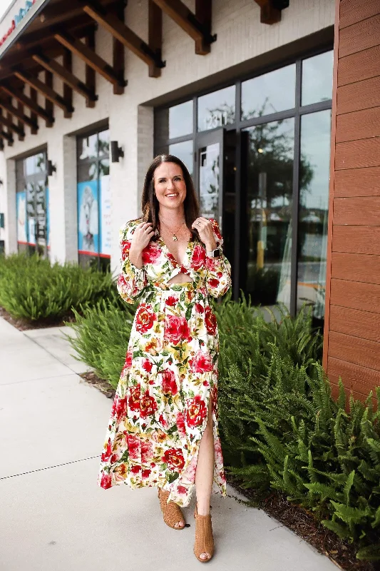 Women's Office Attire Step Ahead, Lead The Trend Faith Criss Cross Pearl Tiered Maxi Dress Women's Office Attire Step Ahead, Lead The Trend Faith Criss Cross Pearl Tiered Maxi Dress