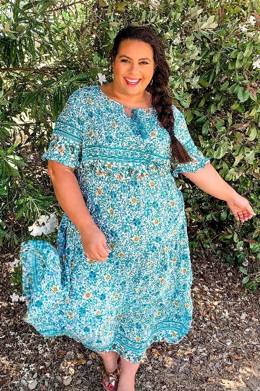 Chic Clothes For Women Seasonal Sale Verona Boho Bell Sleeve Maxi Dress