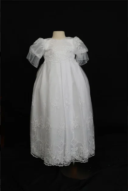 Women's Casual Apparel For Weekends From Casual To Classy Sweetie Pie Juliet Sleeve Christening Gown