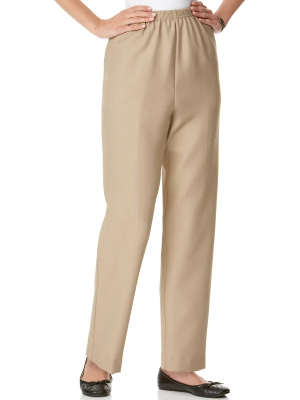 Women's Sports Apparel Explore What's New Petites Womens Mid Rise Work Wear Straight Leg Pants Women's Sports Apparel Explore What's New Petites Womens Mid Rise Work Wear Straight Leg Pants
