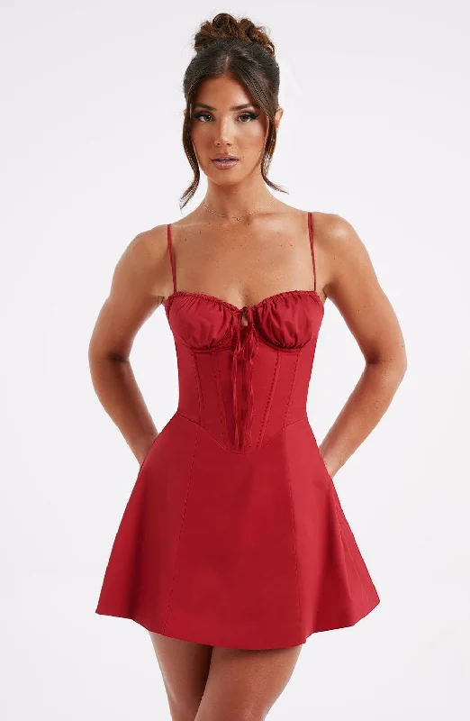 Women's Sporty Chic Clothes Special Offers, Don't Miss Lacey Mini Dress - Red