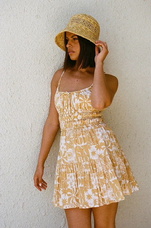 Special Offer Tacita Dress - Canyon