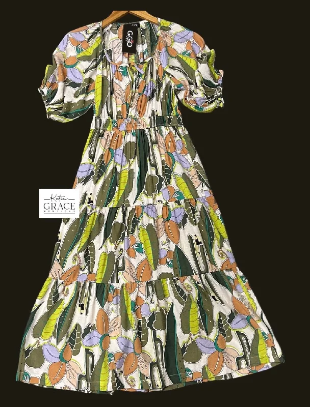 Women's Relaxed Outfit Exclusive Sale "Kinley" Midi Dress
