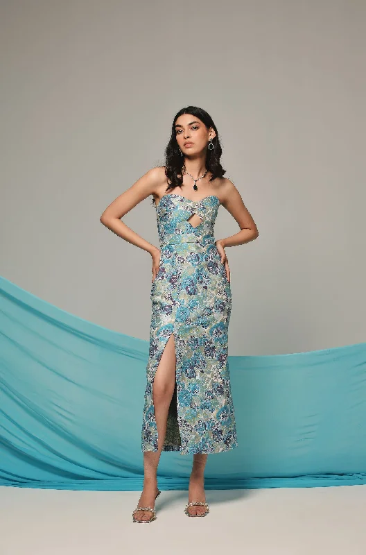 Casual Apparel For Women Bold Fashion Cosmic Enchantment Midi Dress