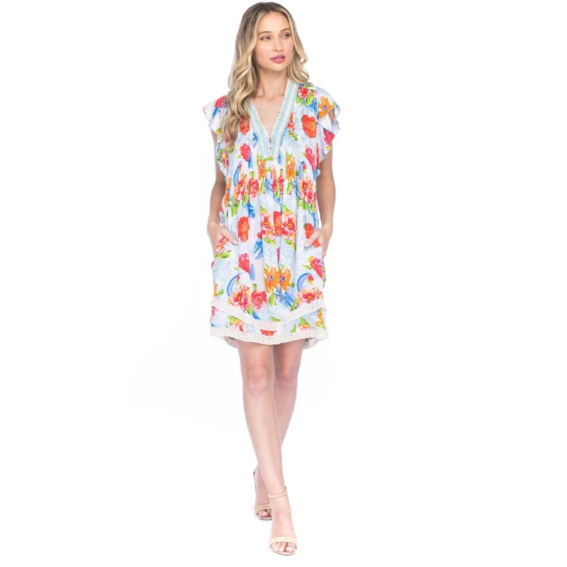 Women's High-Fashion Outfit Elma Apricot Dress