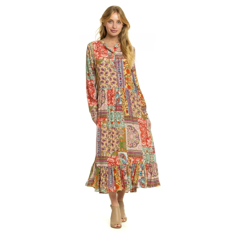 Minimalist Style Gillian Tapestry Dress