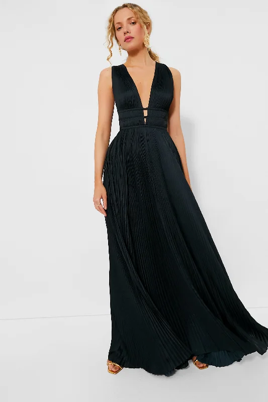 Women's Everyday Clothes Trendy New Clothes Noir Veda Gown