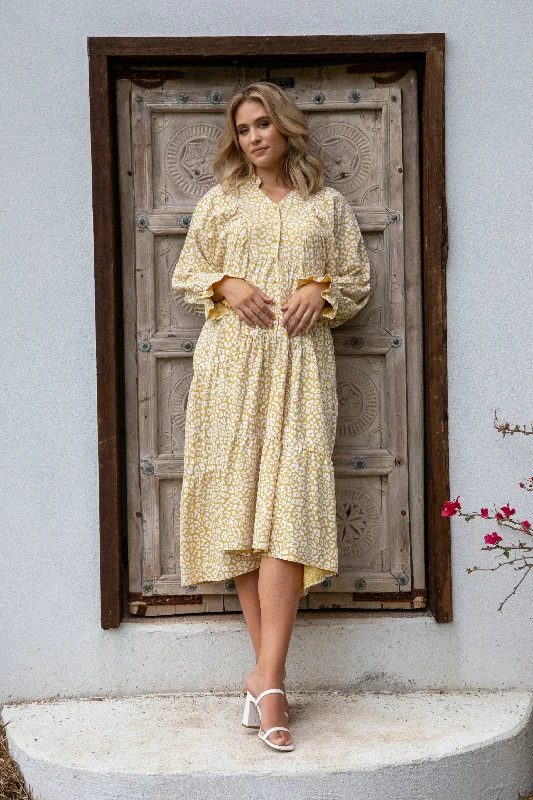 Women's Holiday Attire Style Versatile Women's Collection Harvest Maxi Dress | Dawn Leopard | FINAL SALE Women's Holiday Attire Style Versatile Women's Collection Harvest Maxi Dress | Dawn Leopard | FINAL SALE