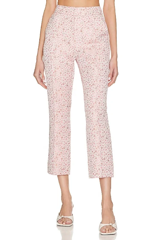 Women's Elegant Outfit Unbeatable Prices Porter Pants In Pale Rose Multi