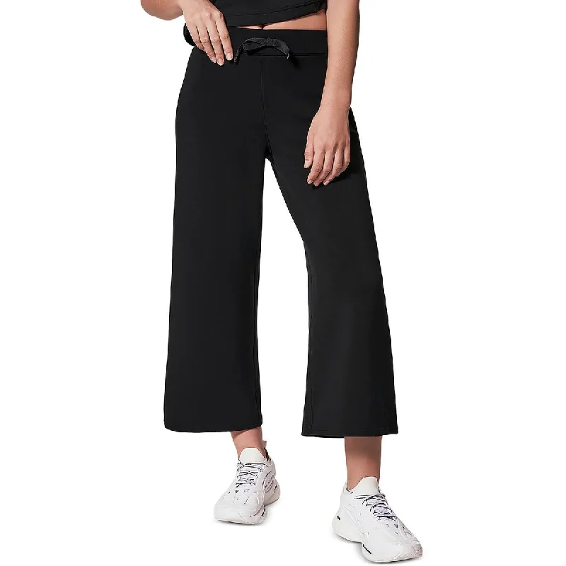 Women's Garments Attire Sale Womens Cropped Wide Leg Cropped Pants
